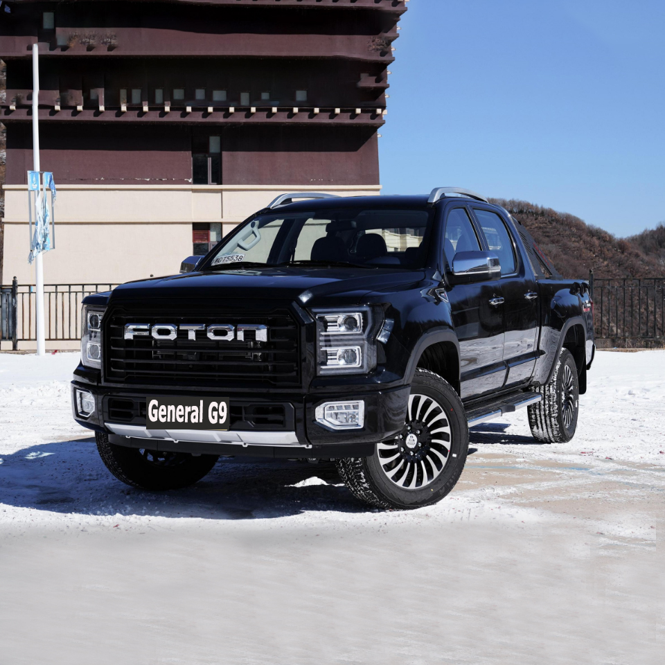 2023 Gasoline Pickup Foton General G9 gasoline diesel Vehicle New Cars Made In China